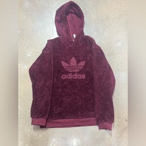 Adidas Burgundy Hoodie
